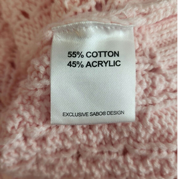 Sabo Skirt Original Australia Pink Purple Floral Embroidered Crop Cardigan M - Picture 5 of 8